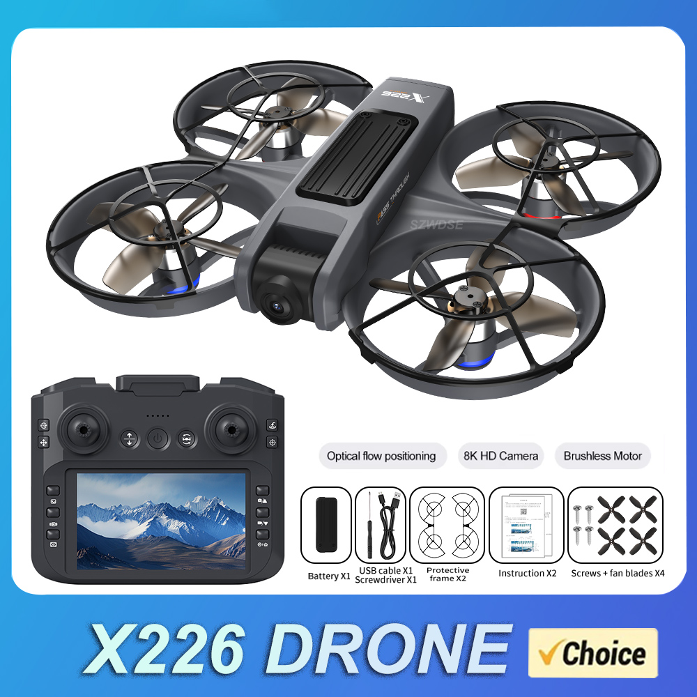 NEW X226 RC Drone 2.4G 5G WIFI - Drone Battery Box recension och pris