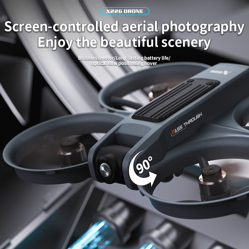 NEW X226 RC Drone 2.4G 5G WIFI - Drone Battery Box recension och pris