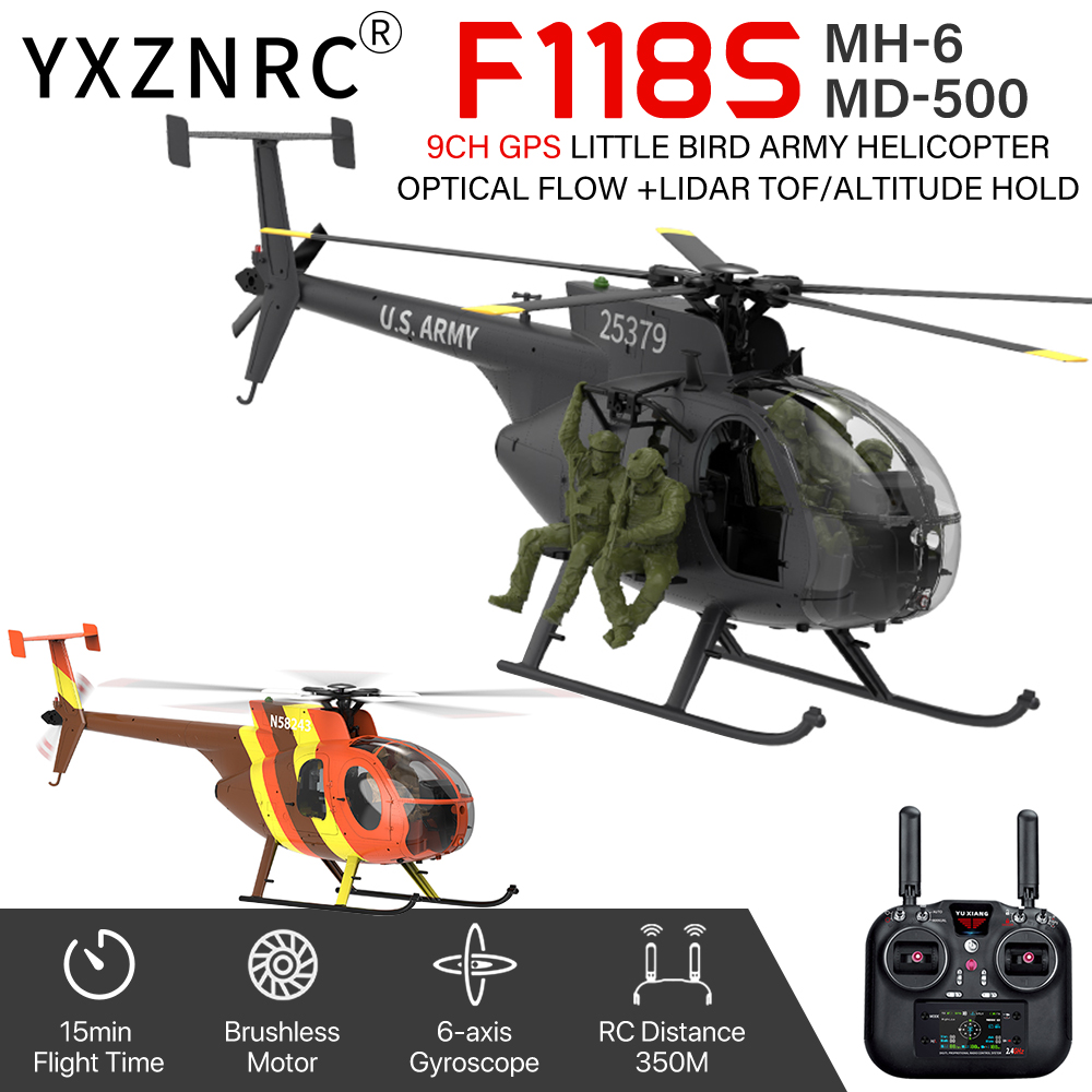 YUXIANG F118S RC Helicopter MH - Drone Battery 4S recension och pris