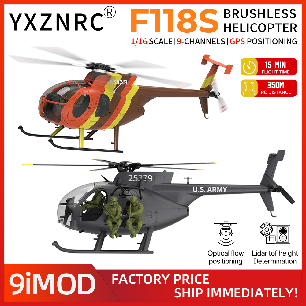 YUXIANG F118S RC Helicopter MH - Drone Battery 4S recension och pris