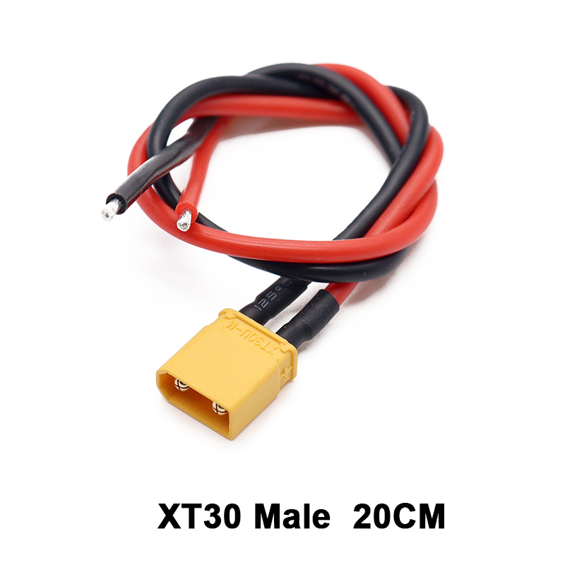 XT30 Pigtail Plug Male and Fem - Drone Battery Balance Charger recension och pris