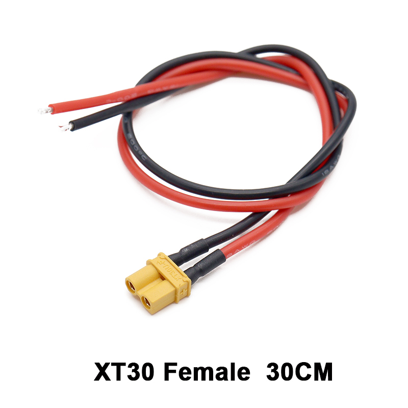 XT30 Pigtail Plug Male and Fem - Drone Battery Balance Charger recension och pris