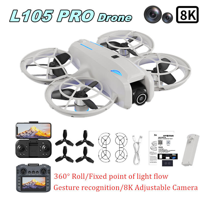 L105 PRO Drone Duel 8k Lens Fu - Drone Battery Balance Charger recension och pris