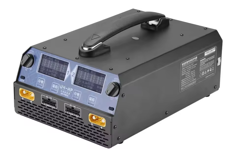 EV-PEAK U4-HP 2400W 25A Dual C - Drone Battery Balance Charger recension och pris