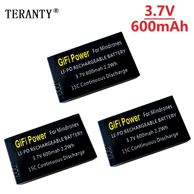 3.7V 600mah Replacement Lipo B - Drone Battery Li-Ion recension och pris
